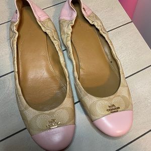 Coach ballet flats